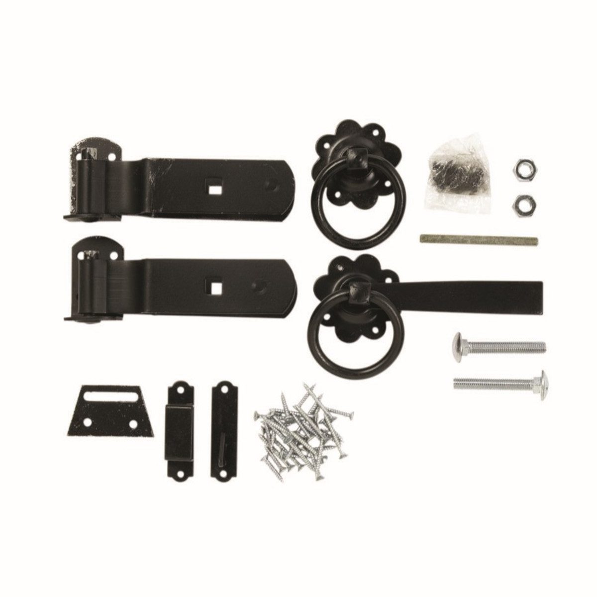 5013053165478 1 Forest Garden Premier Gate Kit Black Zinc Coated.jpg